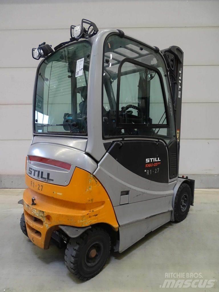 Still RX60-25/600 Elektriniai šakiniai krautuvai
