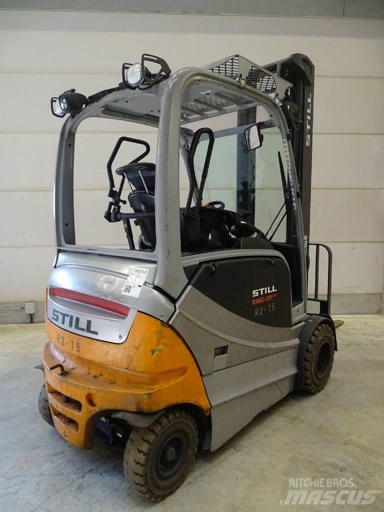 Still RX60-25/600 Elektriniai šakiniai krautuvai