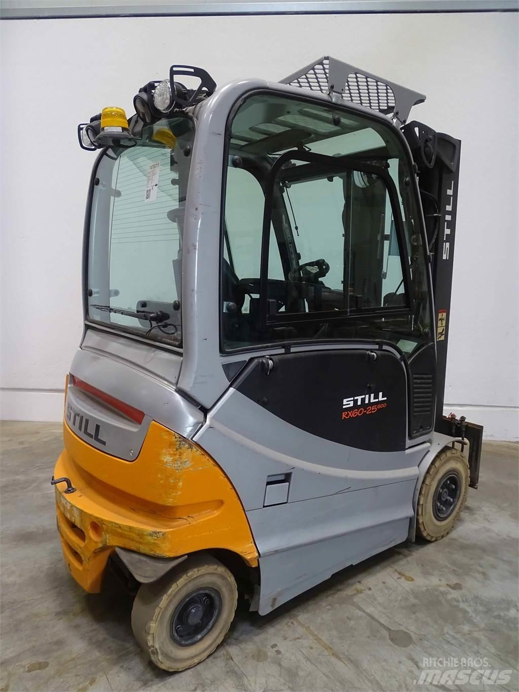 Still RX60-25/600 Elektriniai šakiniai krautuvai