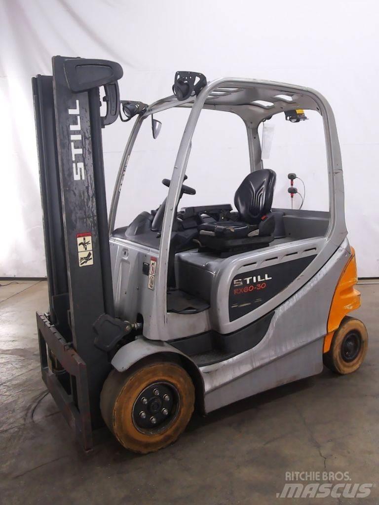 Still RX60-30 Elektriniai šakiniai krautuvai