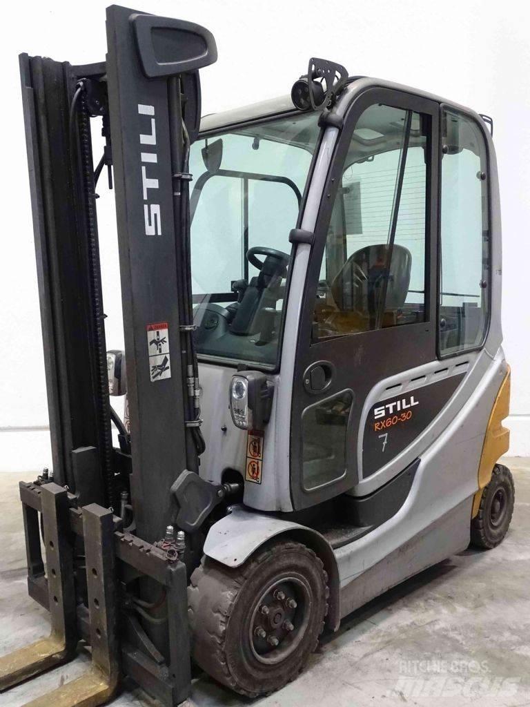 Still RX60-30 Elektriniai šakiniai krautuvai
