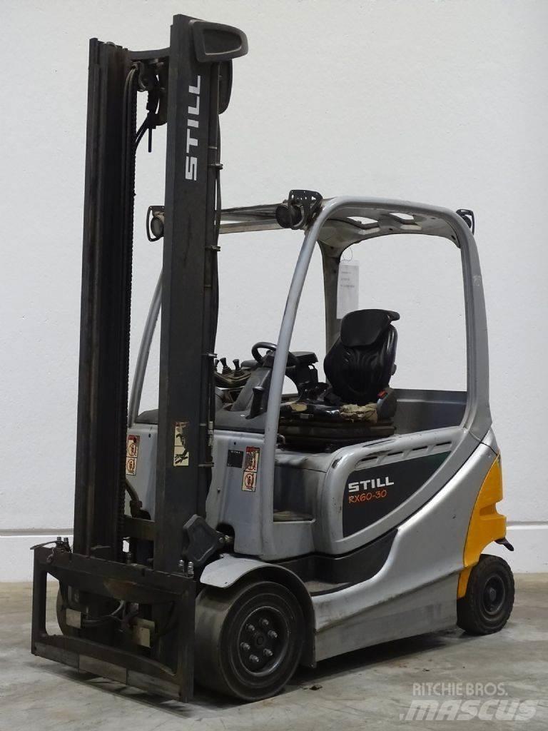 Still RX60-30 Elektriniai šakiniai krautuvai