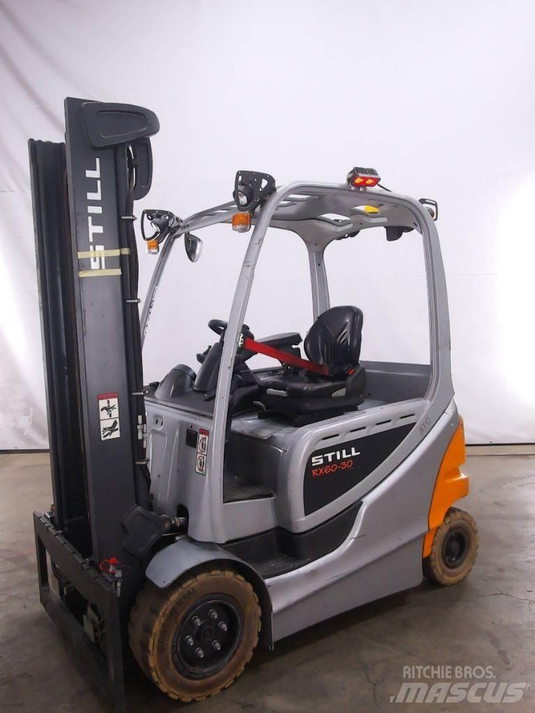 Still RX60-30 Elektriniai šakiniai krautuvai