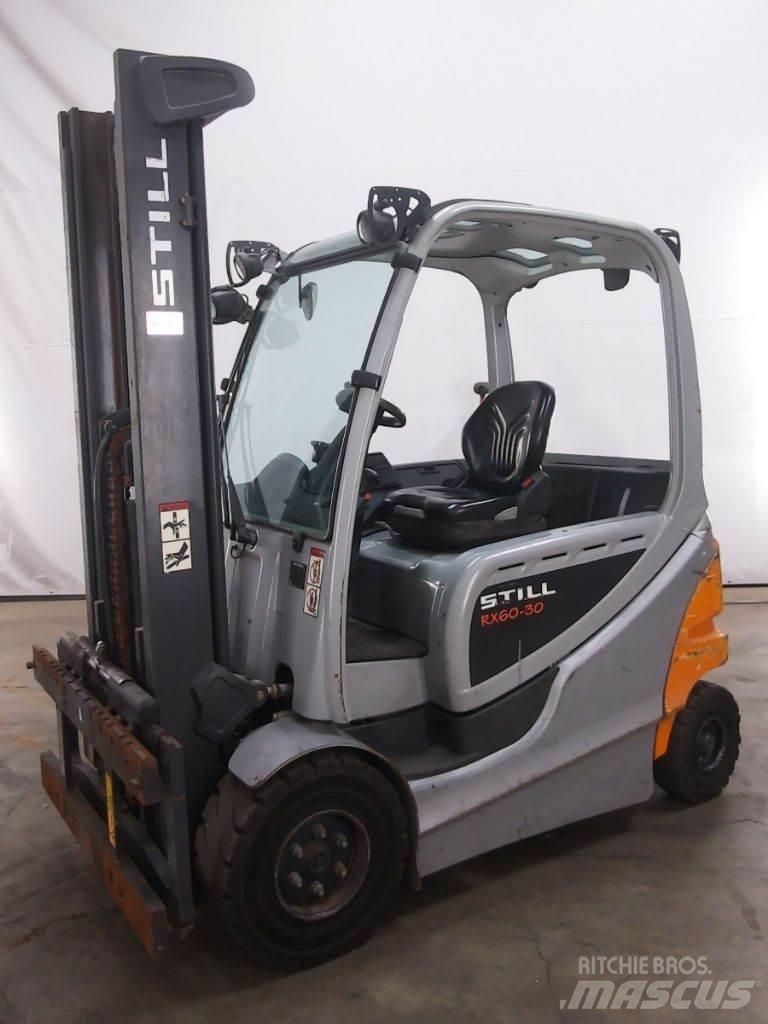 Still RX60-30 Elektriniai šakiniai krautuvai