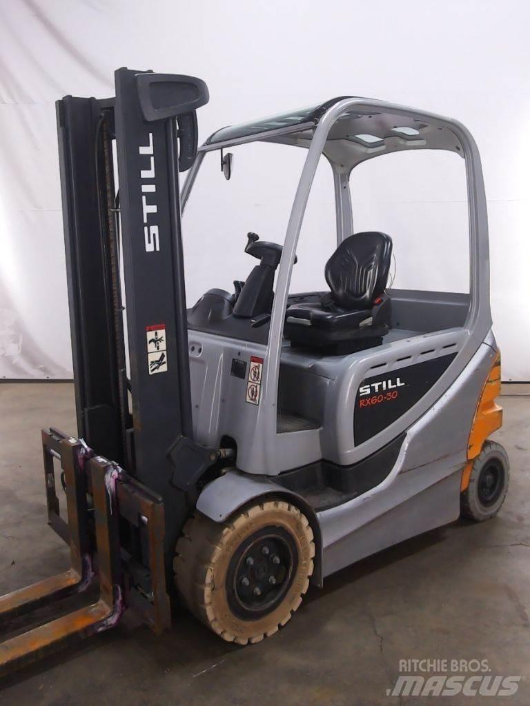 Still RX60-30 Elektriniai šakiniai krautuvai