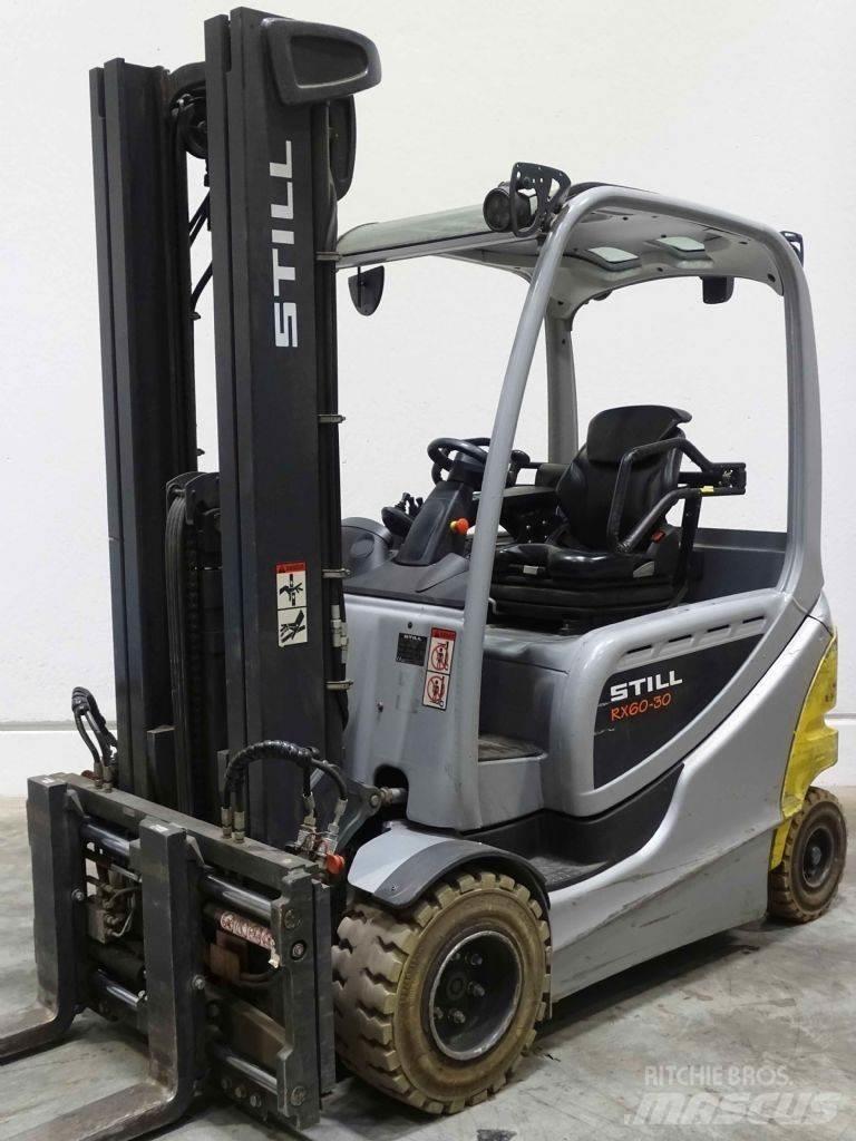 Still RX60-30 Elektriniai šakiniai krautuvai