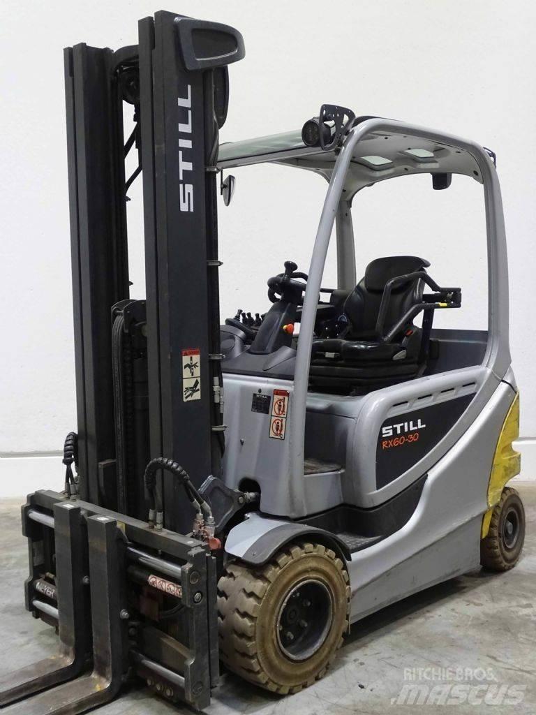 Still RX60-30 Elektriniai šakiniai krautuvai