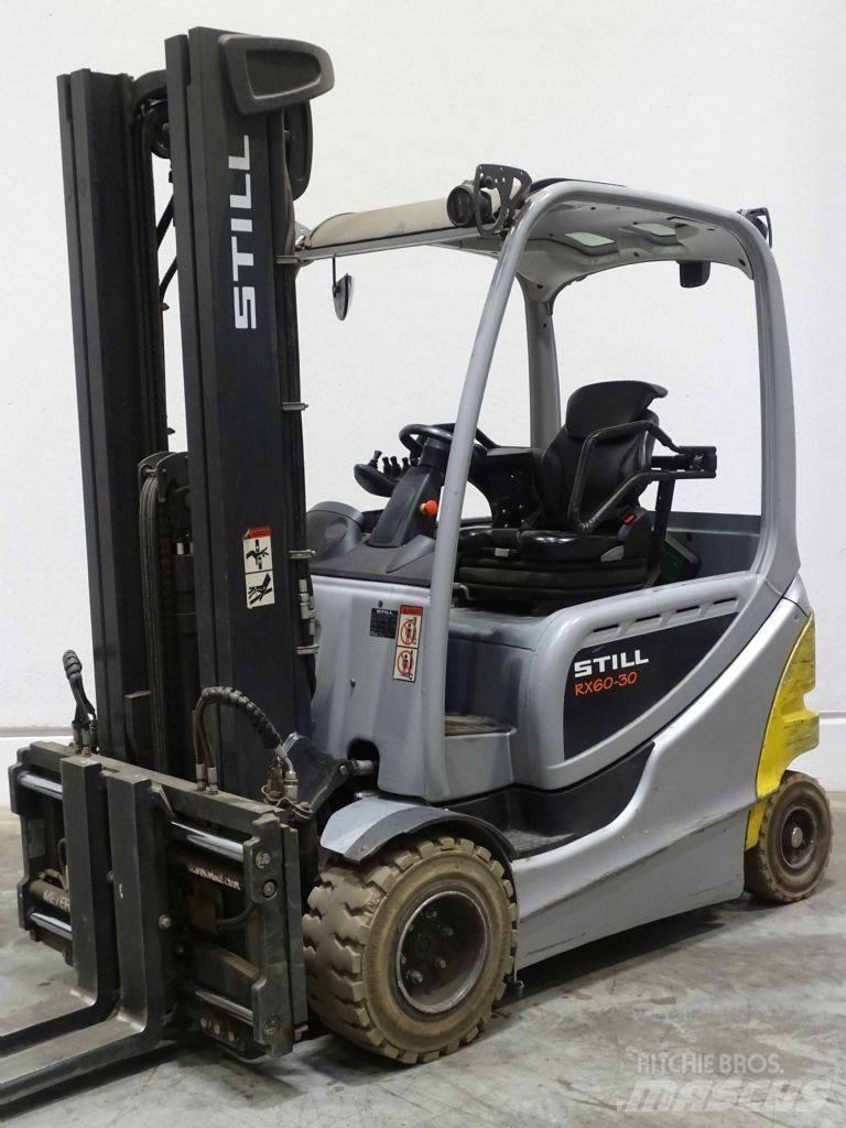 Still RX60-30 Elektriniai šakiniai krautuvai