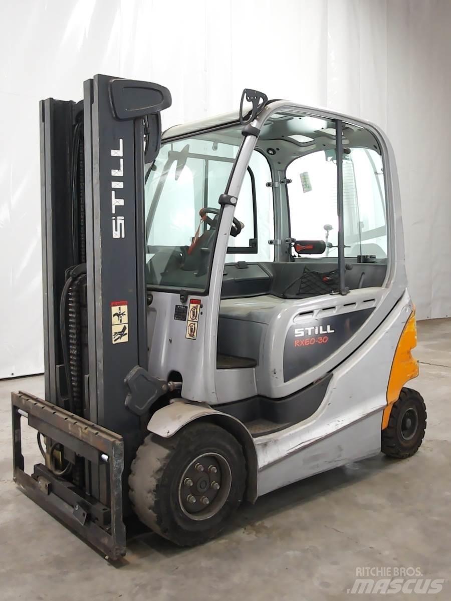 Still RX60-30 Elektriniai šakiniai krautuvai