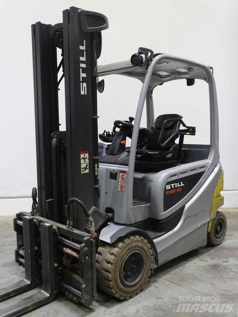 Still RX60-30 Elektriniai šakiniai krautuvai