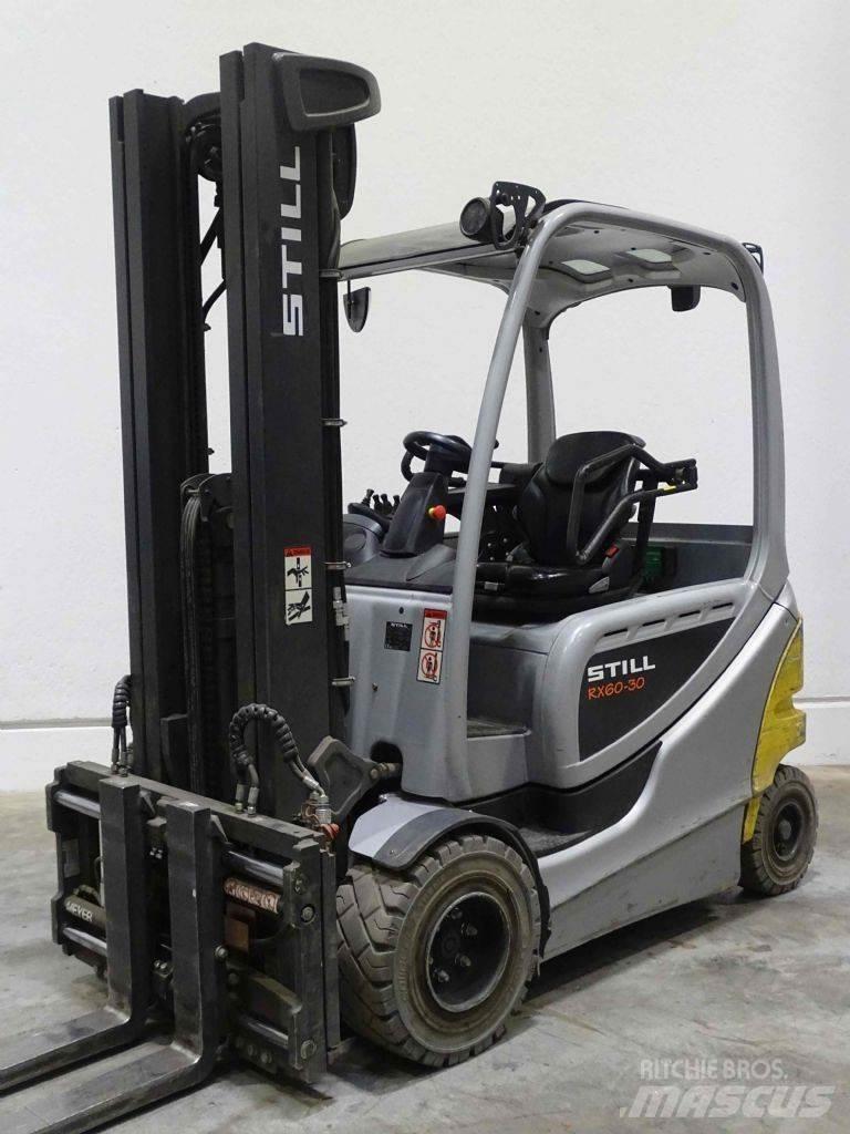 Still RX60-30 Elektriniai šakiniai krautuvai