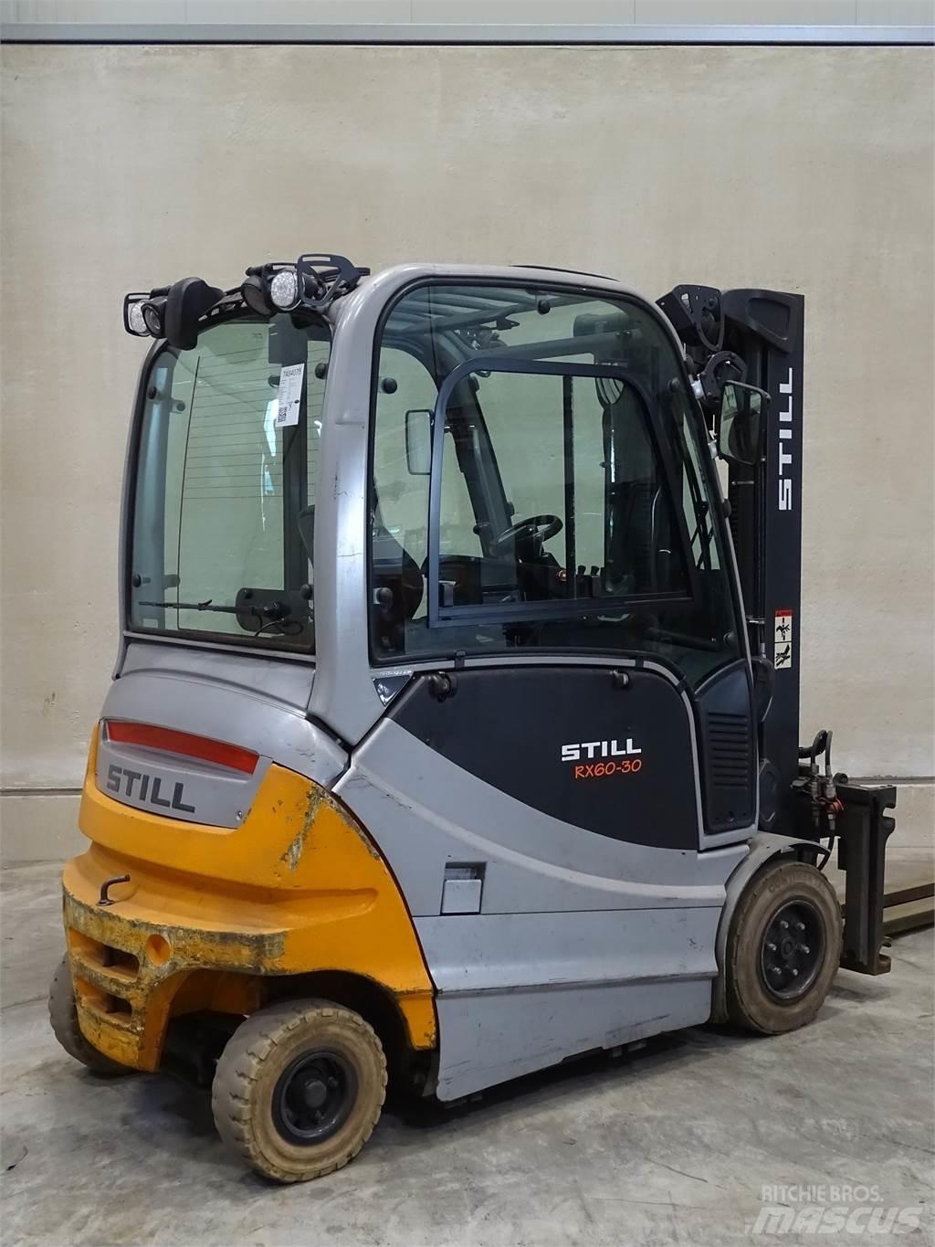 Still RX60-30 Elektriniai šakiniai krautuvai