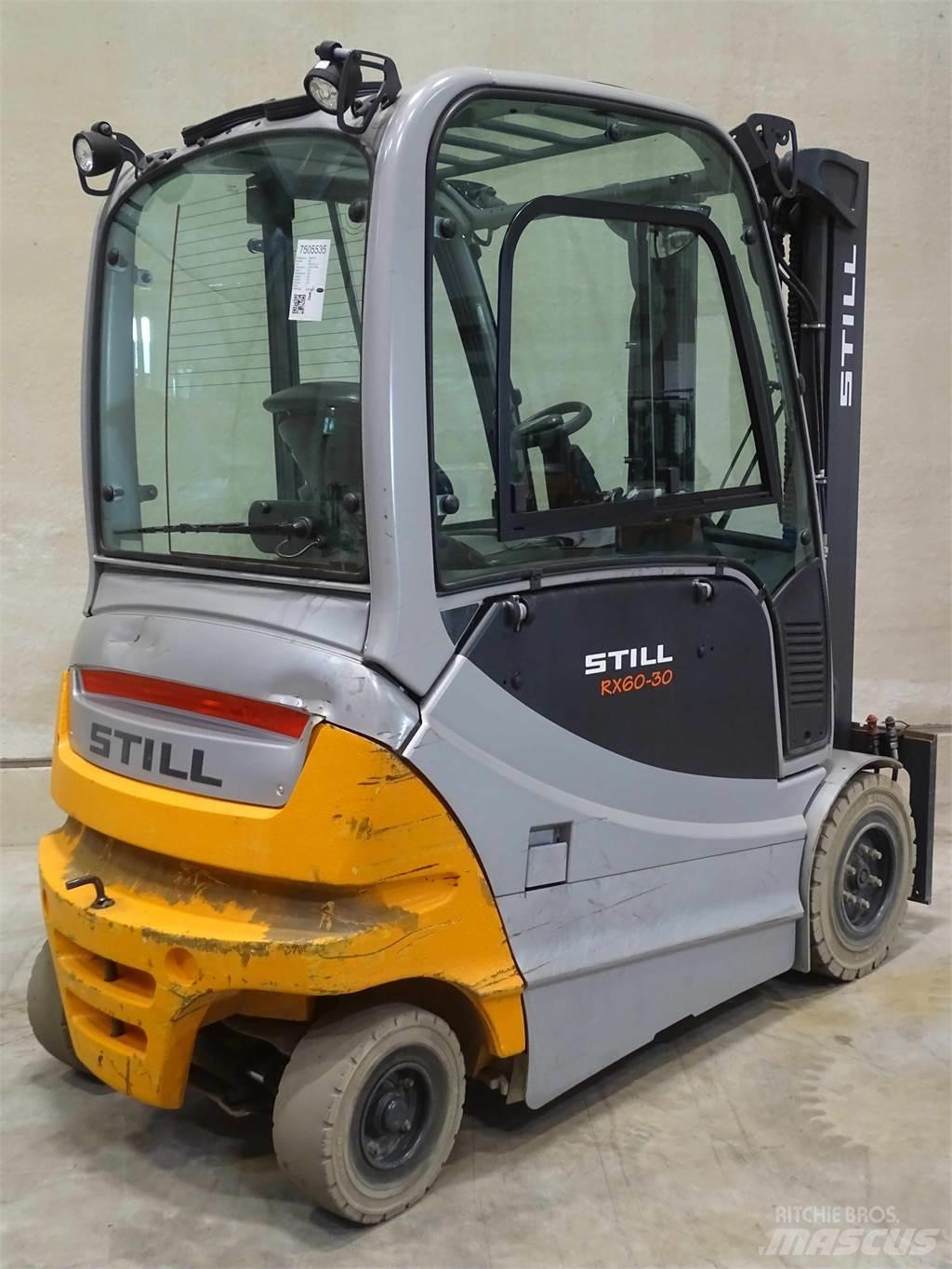 Still RX60-30 Elektriniai šakiniai krautuvai