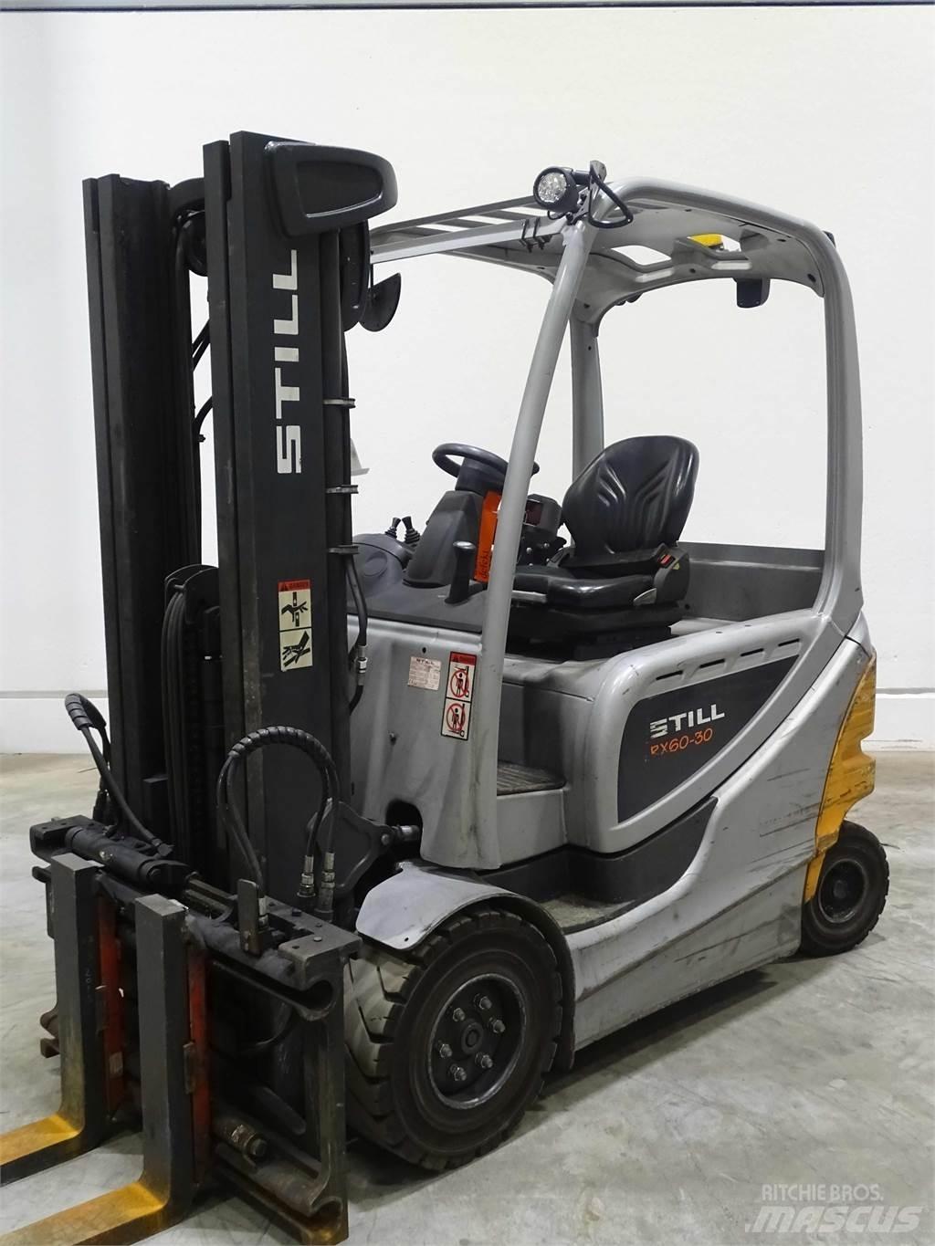 Still RX60-30 Elektriniai šakiniai krautuvai