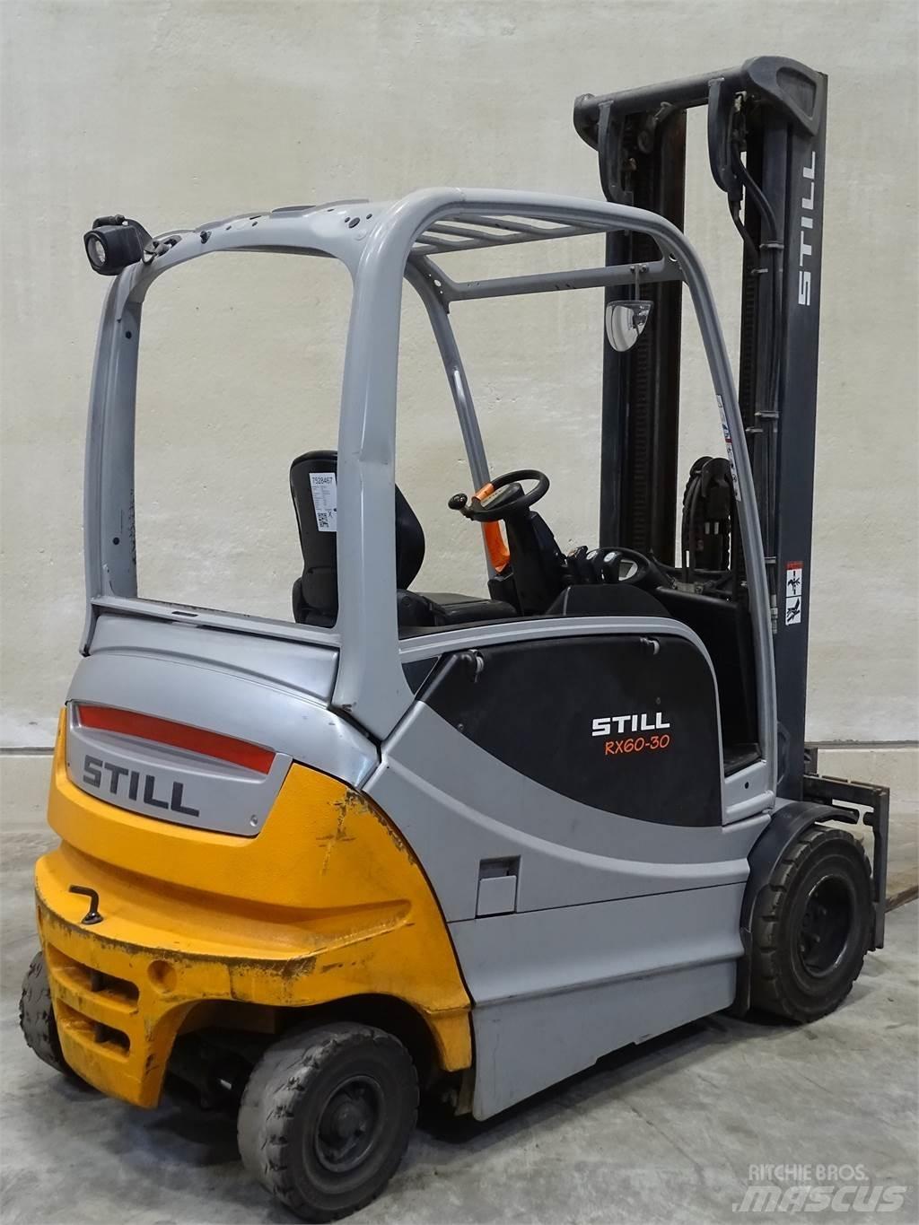 Still RX60-30 Elektriniai šakiniai krautuvai