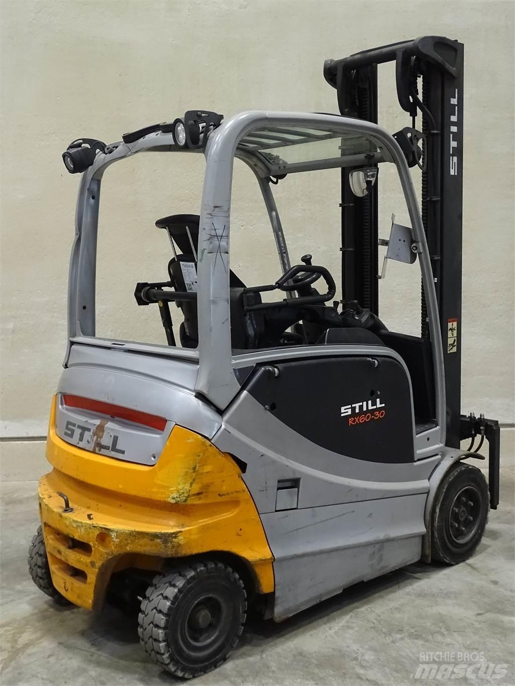 Still RX60-30 Elektriniai šakiniai krautuvai