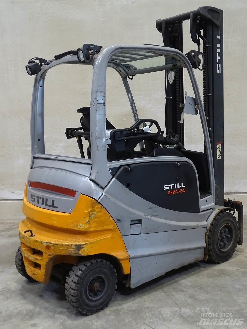 Still RX60-30 Elektriniai šakiniai krautuvai