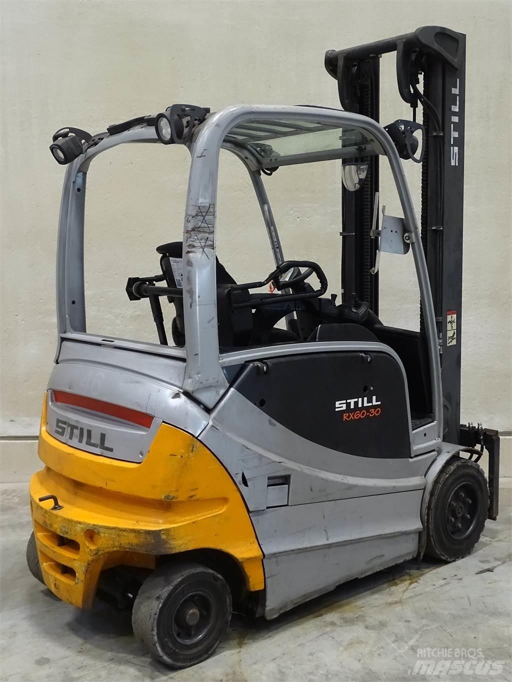 Still RX60-30 Elektriniai šakiniai krautuvai