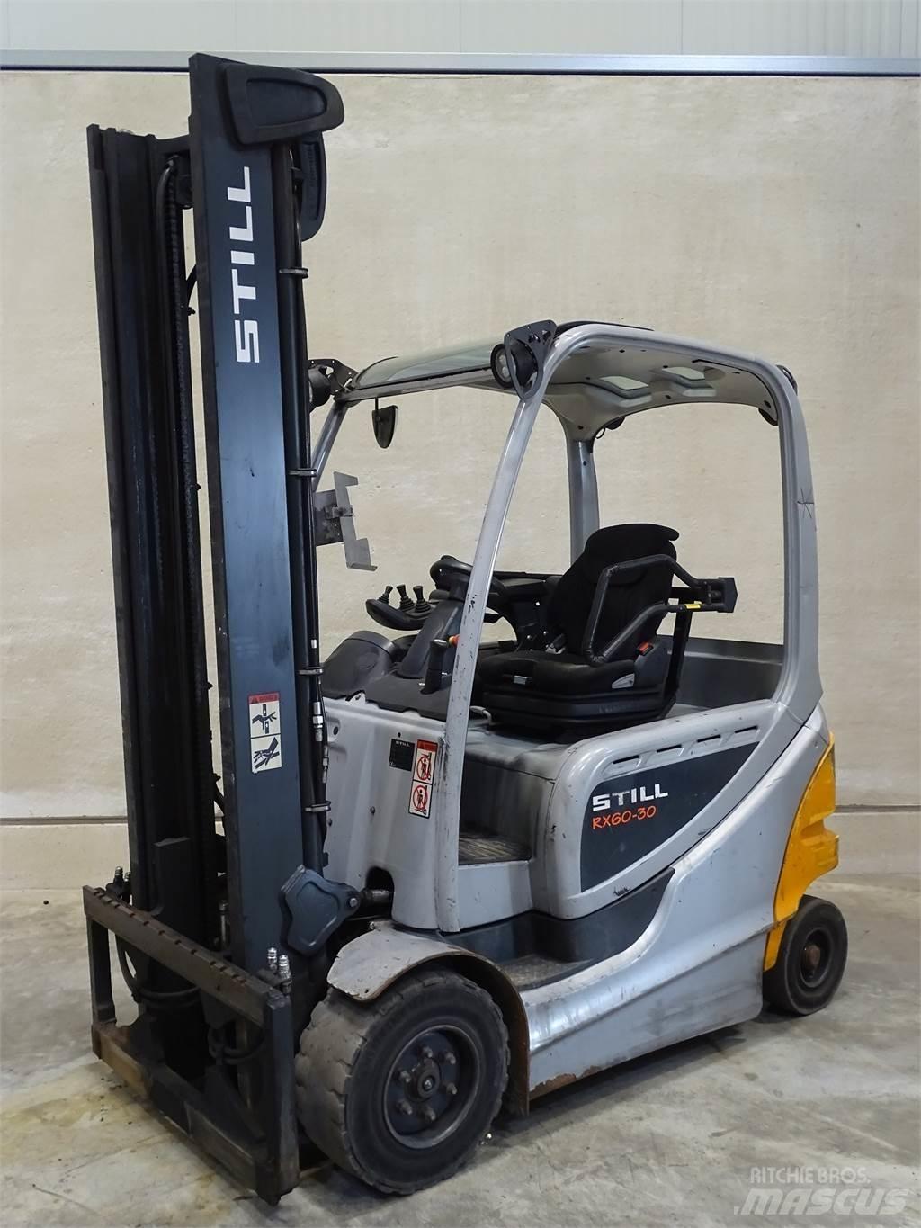 Still RX60-30 Elektriniai šakiniai krautuvai