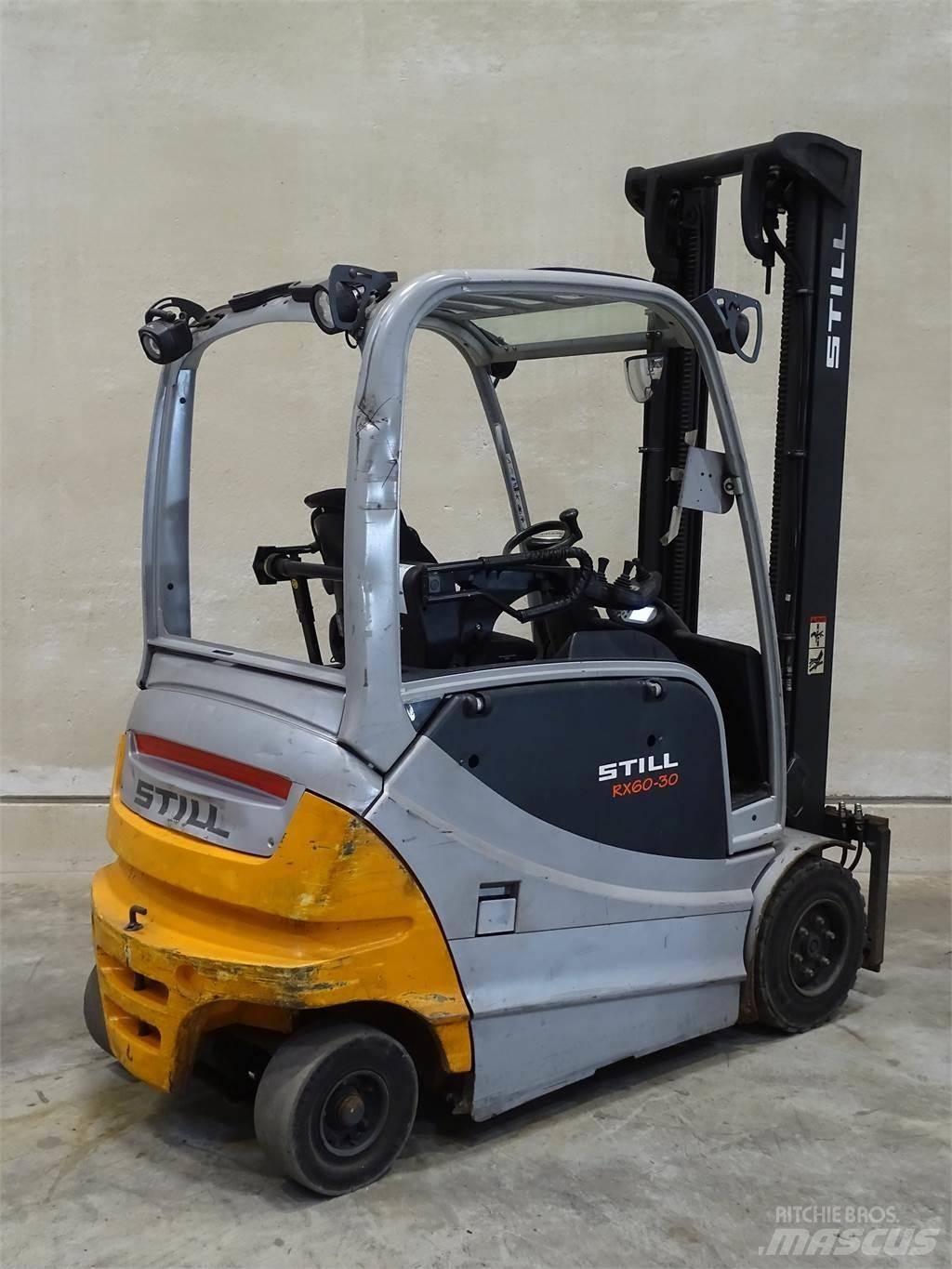 Still RX60-30 Elektriniai šakiniai krautuvai