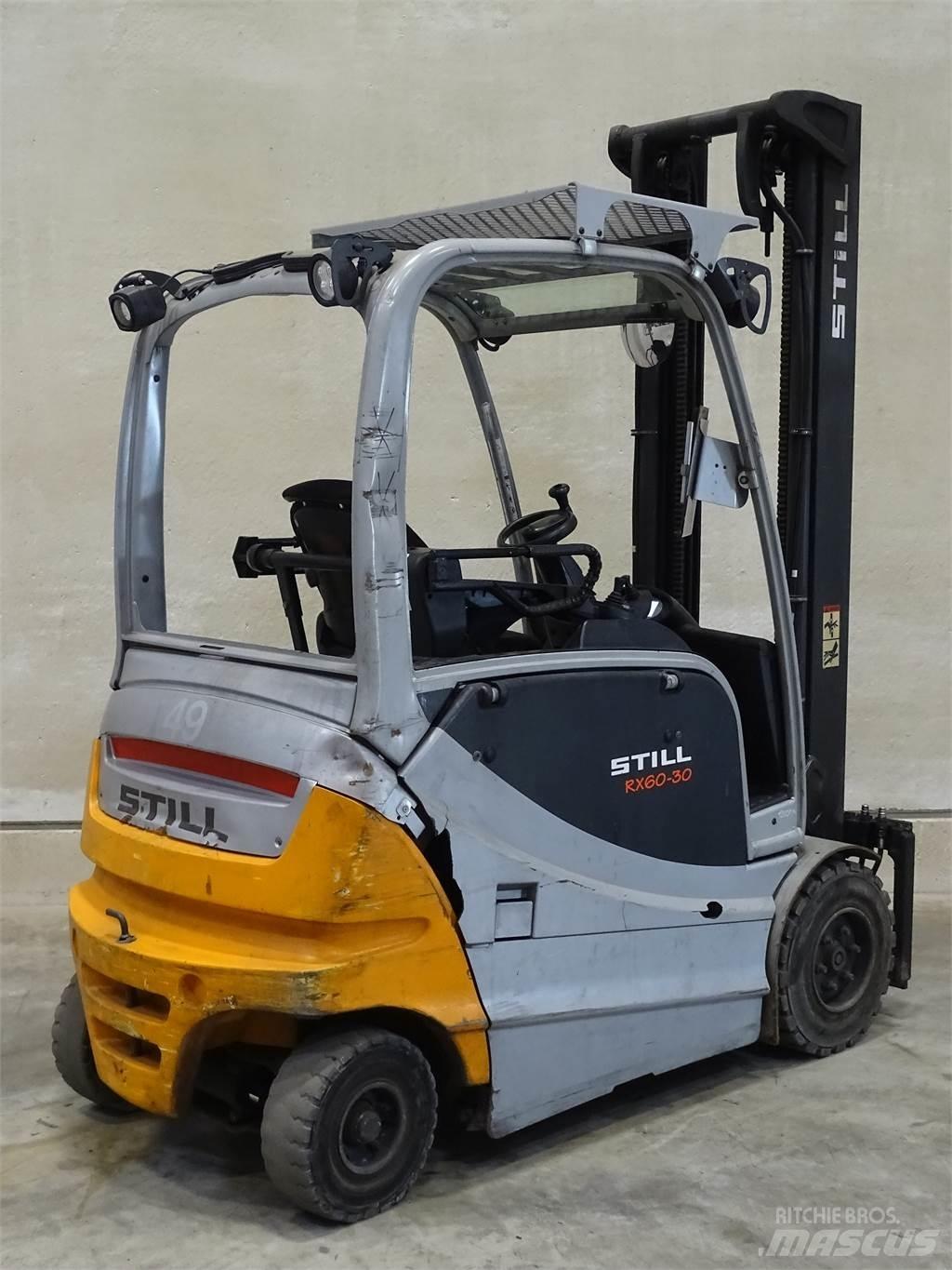 Still RX60-30 Elektriniai šakiniai krautuvai