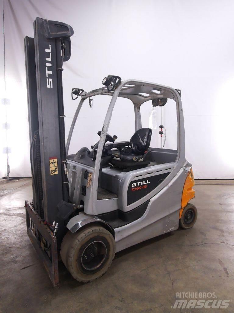 Still RX60-35 Elektriniai šakiniai krautuvai