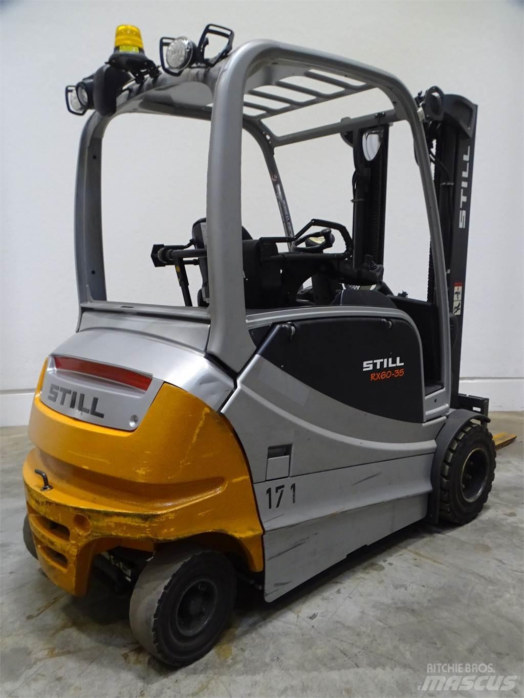 Still RX60-35 Elektriniai šakiniai krautuvai