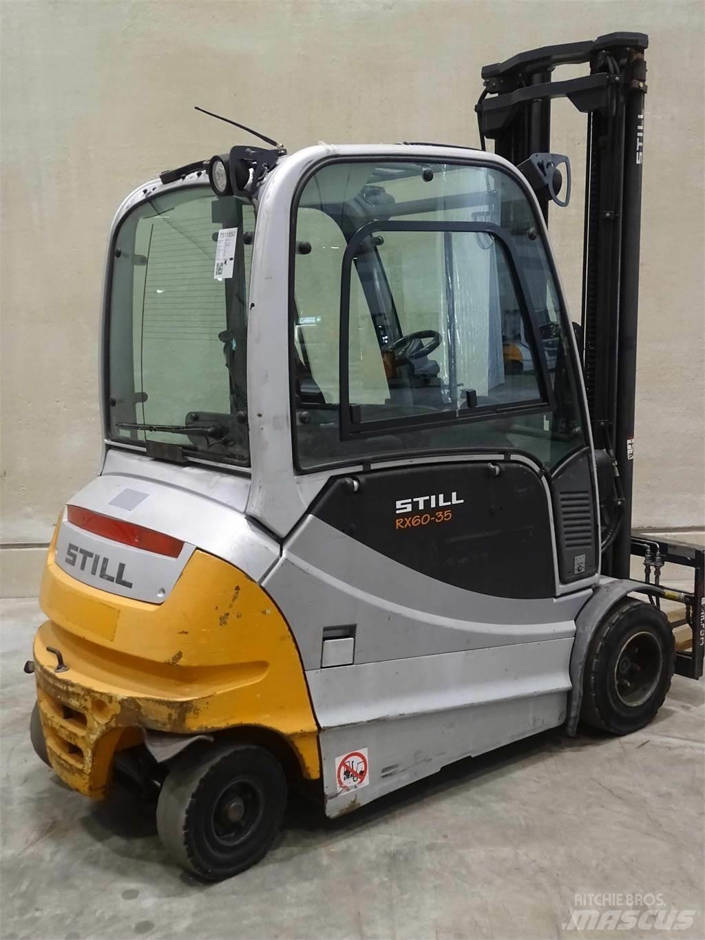 Still RX60-35 Elektriniai šakiniai krautuvai