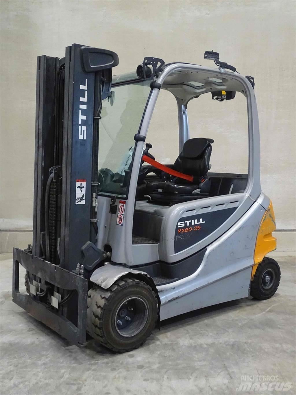 Still RX60-35 Elektriniai šakiniai krautuvai