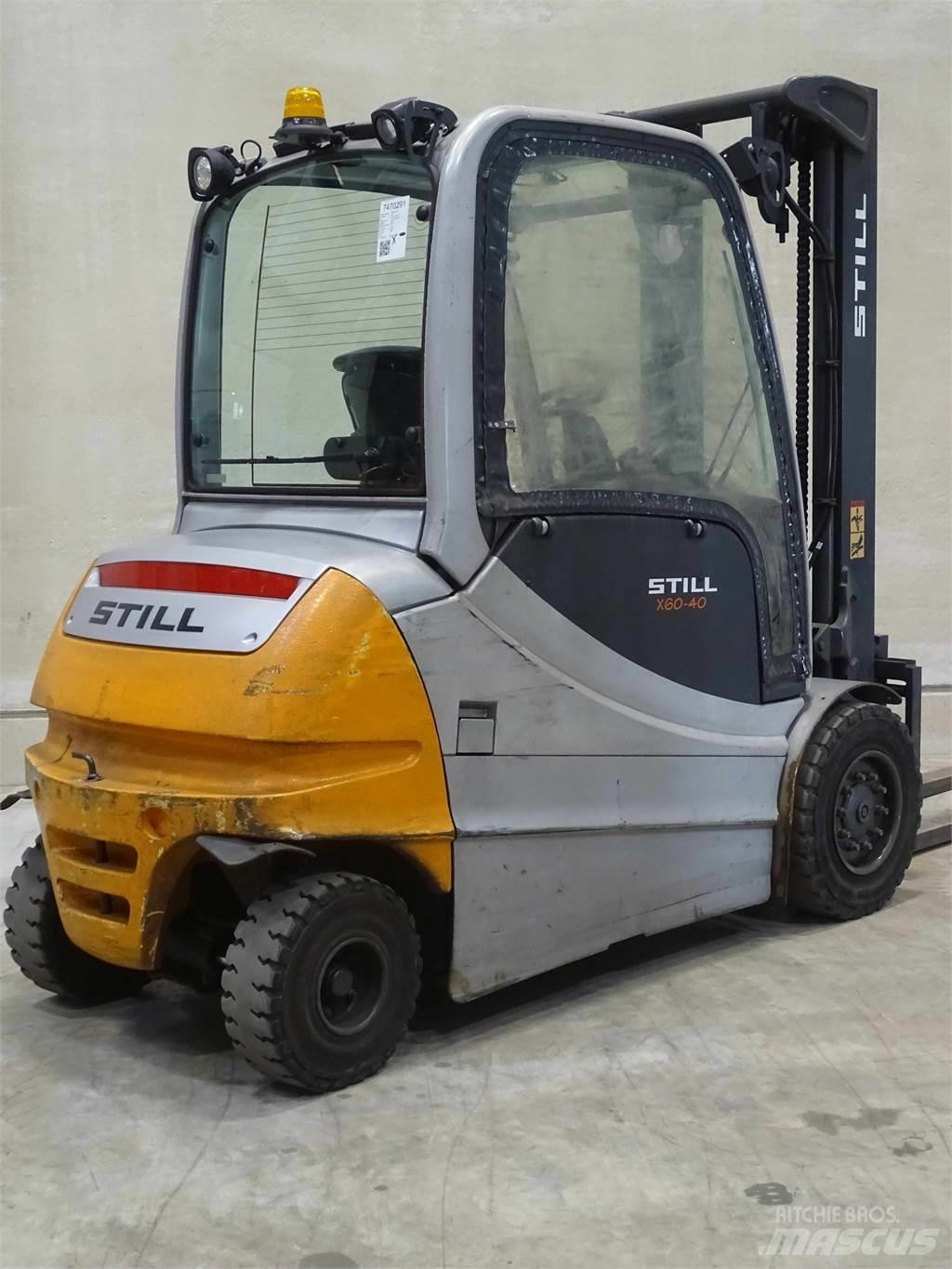 Still RX60-40 Elektriniai šakiniai krautuvai
