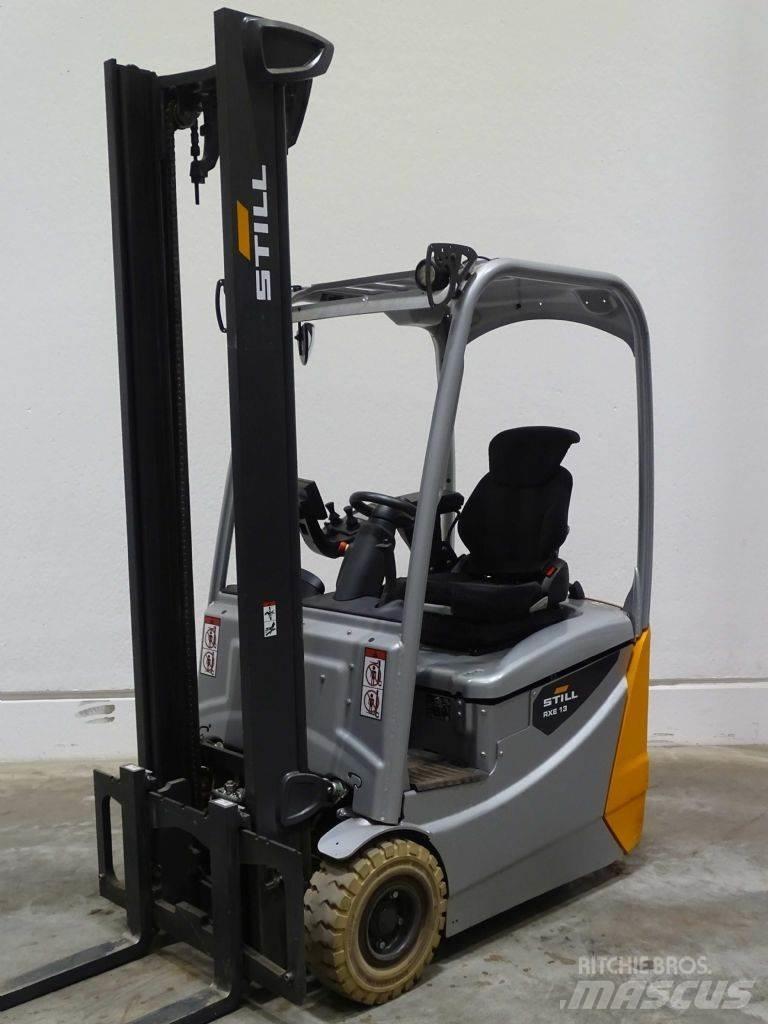 Still RXE13 Elektriniai šakiniai krautuvai