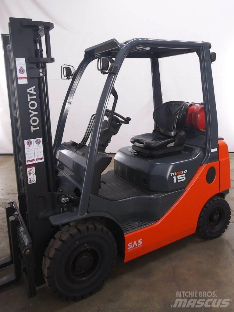 Toyota 02-8FGF15 LPG (dujiniai) krautuvai