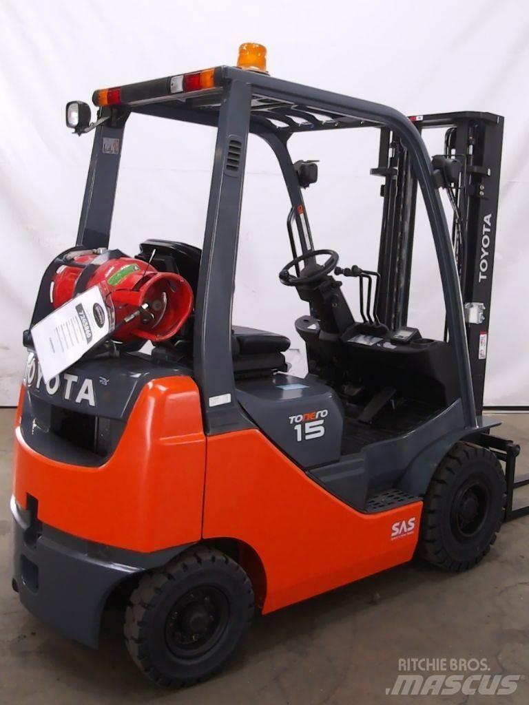 Toyota 02-8FGF15 LPG (dujiniai) krautuvai