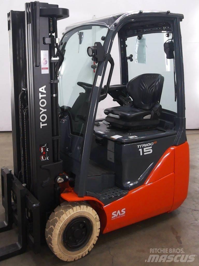 Toyota 8FBE15T Elektriniai šakiniai krautuvai