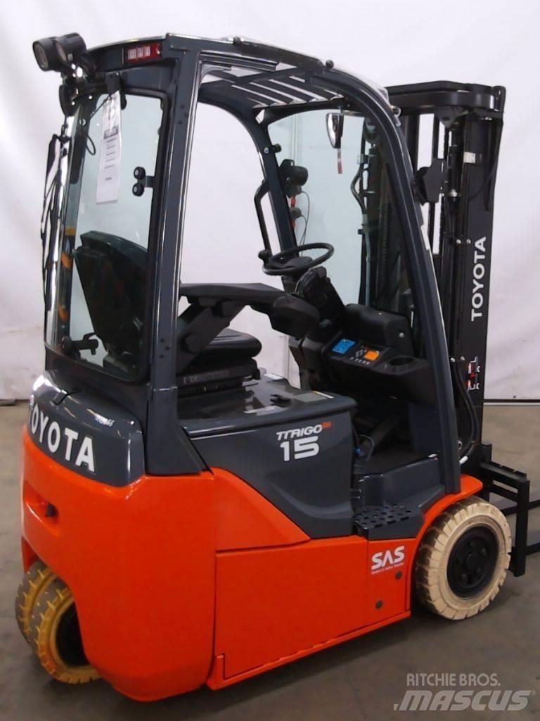 Toyota 8FBE15T Elektriniai šakiniai krautuvai