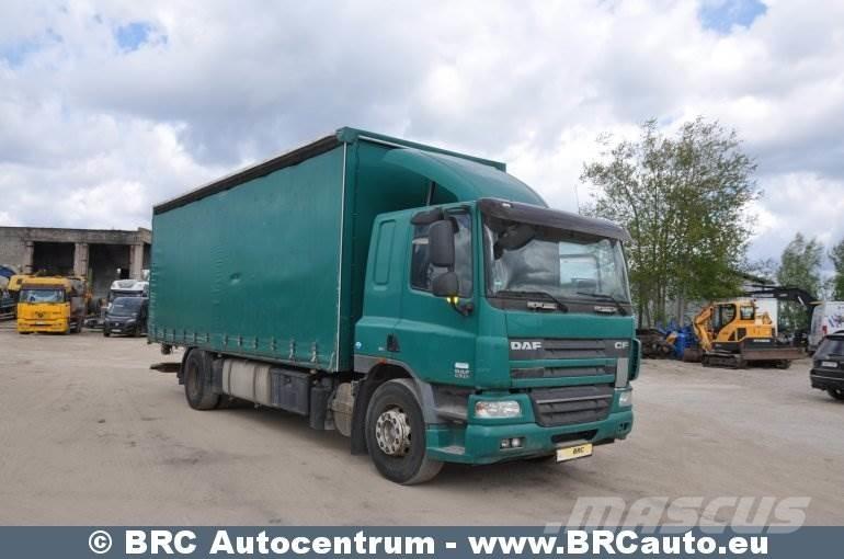 DAF CF 75.310 Priekabos su tentu