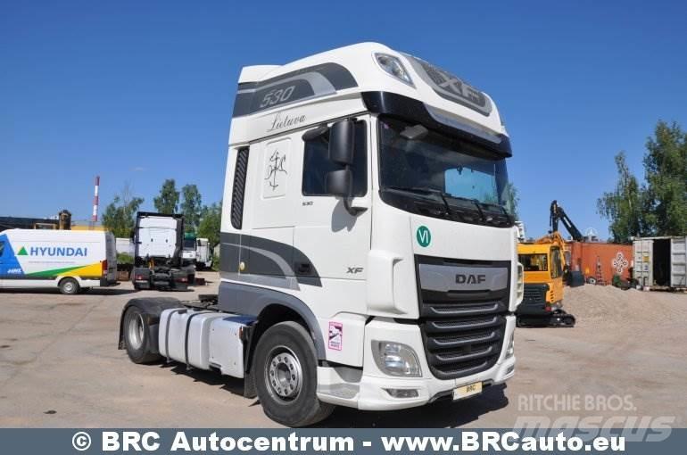 DAF XF 530FT Naudoti vilkikai