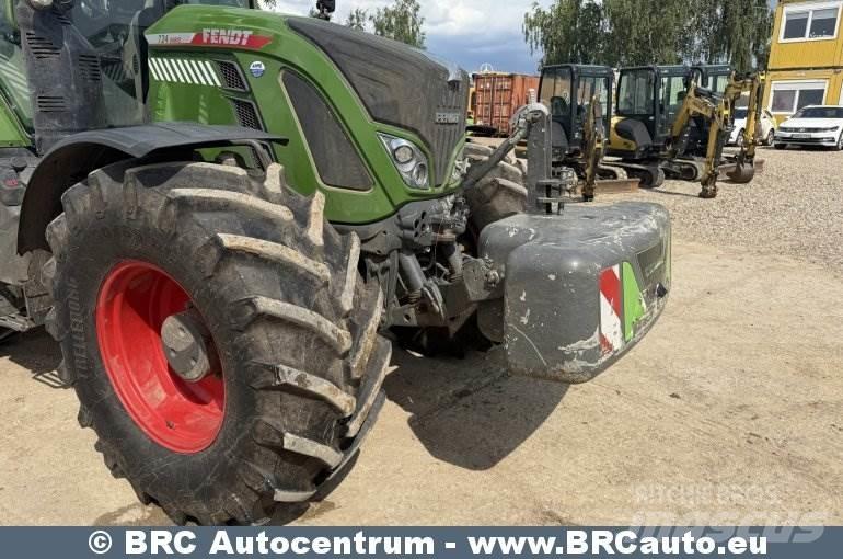 Fendt 724 Vario Traktoriai