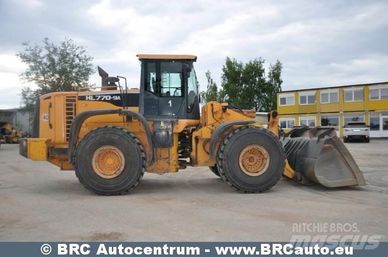 Hyundai HL770-9A Naudoti ratiniai krautuvai