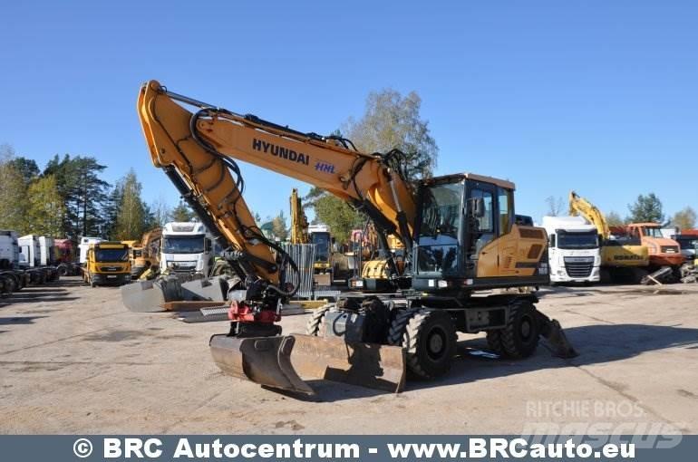 Hyundai HW160 Ratiniai ekskavatoriai