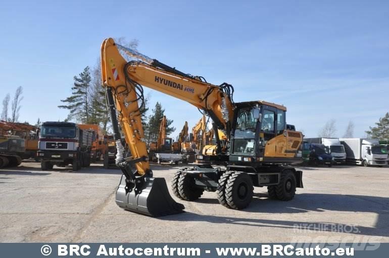 Hyundai HW180 Ratiniai ekskavatoriai