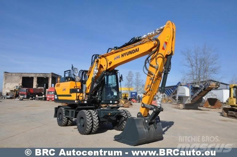 Hyundai HW180 Ratiniai ekskavatoriai