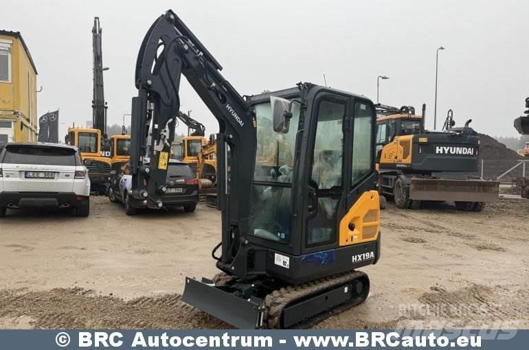Hyundai HX19A Mini ekskavatoriai < 7 t
