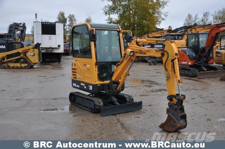 Hyundai R18-9AK Mini ekskavatoriai < 7 t