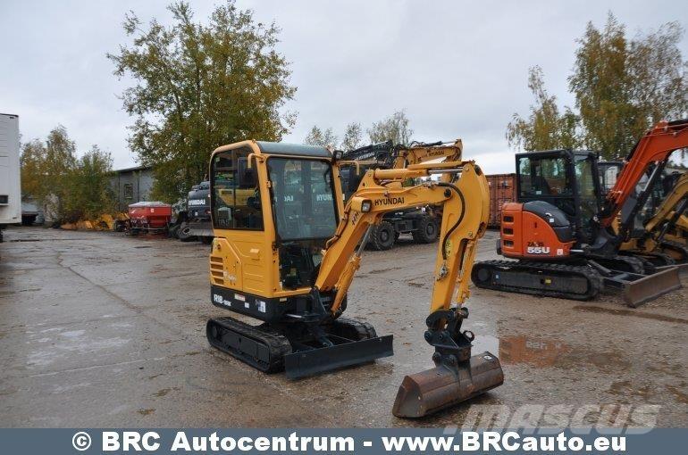 Hyundai R18-9AK Mini ekskavatoriai < 7 t