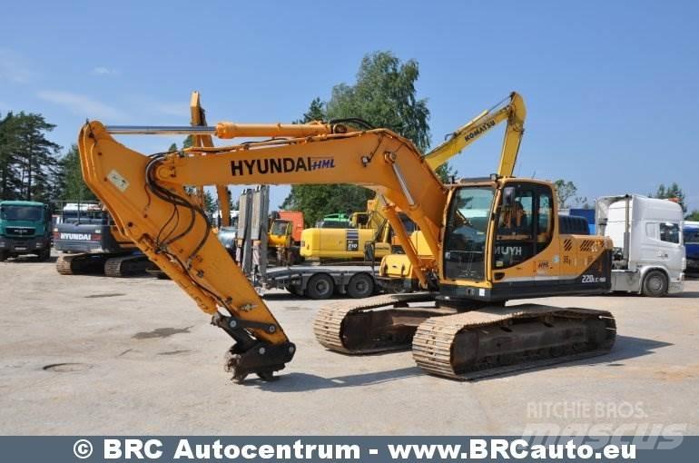 Hyundai R220LC-9A Vikšriniai ekskavatoriai