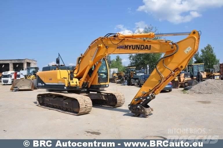 Hyundai R220LC-9A Vikšriniai ekskavatoriai