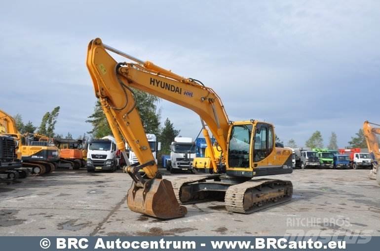 Hyundai R220LC-9S Vikšriniai ekskavatoriai
