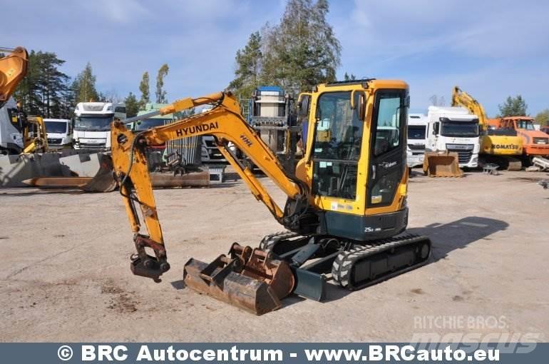 Hyundai R25Z-9AK Mini ekskavatoriai < 7 t
