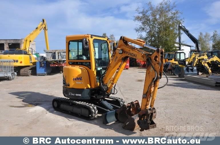 Hyundai R25Z-9AK Mini ekskavatoriai < 7 t